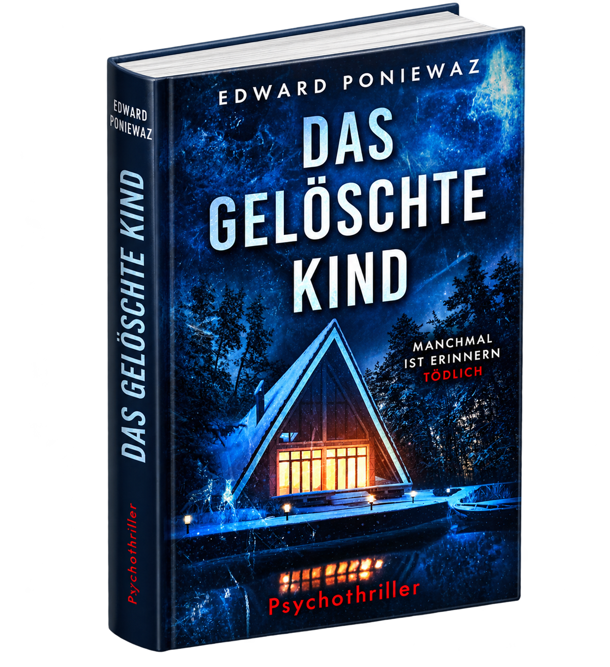 Cover - Das gelöschte Kind von Edward Poniewaz