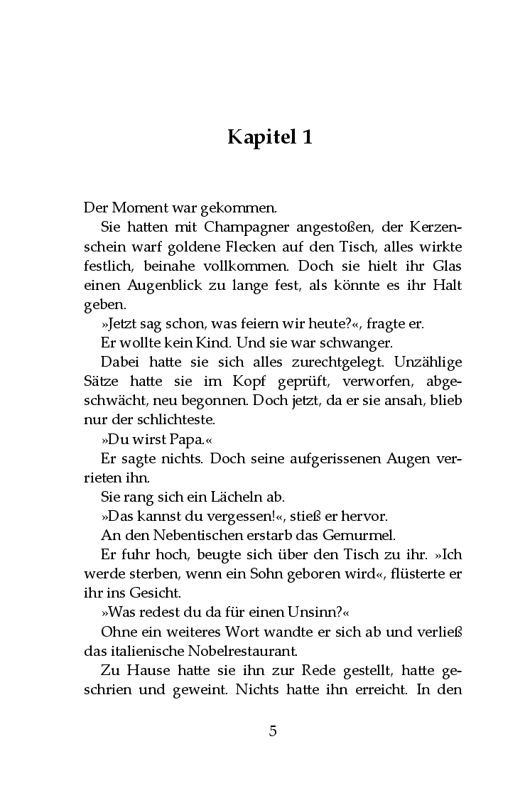 Leseprobe Unendlicher Friede - Seite 1