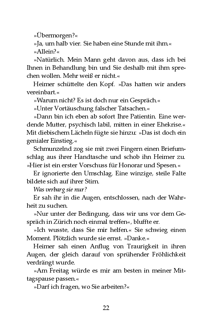 Leseprobe Unendlicher Friede - Seite 18